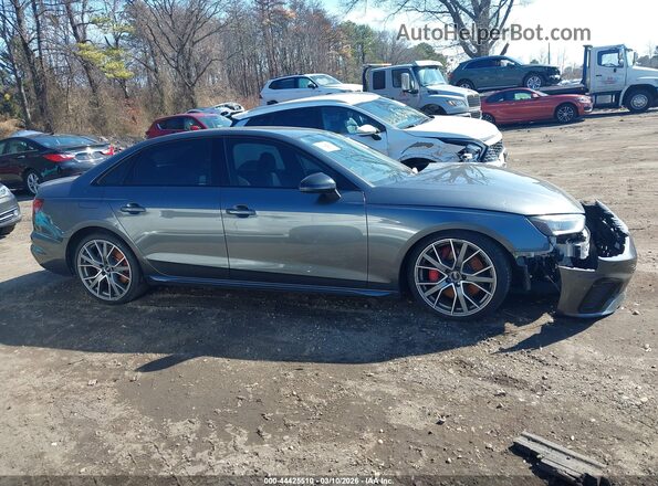 WAUB4AF44NA033675 2022 AUDI S4 Gray Вид задньої частини салону