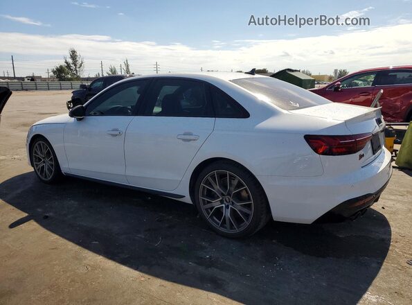 WAUB4AF44PA009119 2023 AUDI S4 White Задня ліва чверть