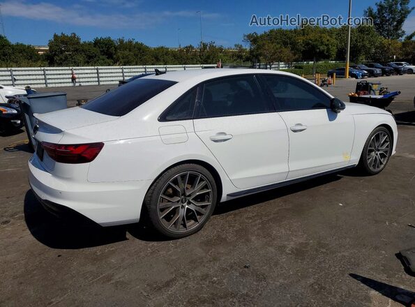 WAUB4AF44PA009119 2023 AUDI S4 White Задня права чверть
