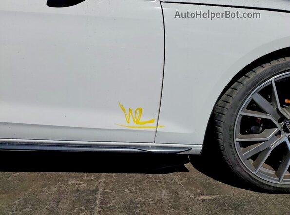WAUB4AF44PA009119 2023 AUDI S4 White Вид підкапотного простору