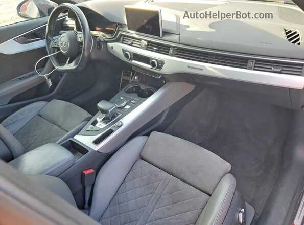 WAUB4AF45KA002401 2019 AUDI S4 White Widok deski rozdzielczej