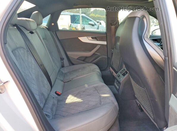 WAUB4AF45KA002401 2019 AUDI S4 White Widok tylnych siedzeń