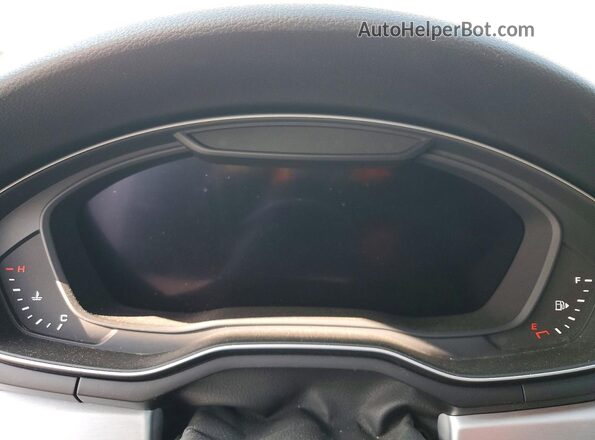 WAUB4AF45KA002401 2019 AUDI S4 White Widok zestawu wskaźników