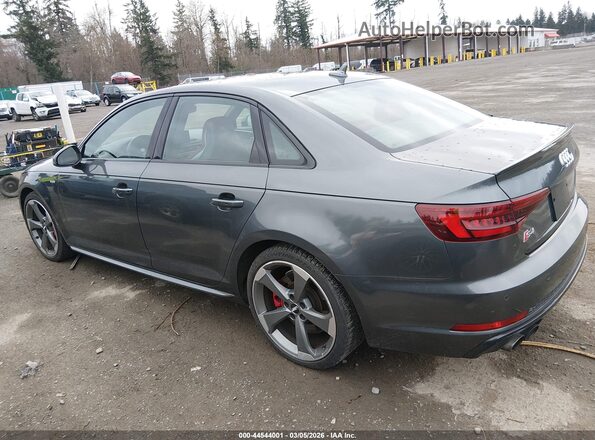 WAUB4AF46JA010697 2018 AUDI S4 Gray Widok wnętrza 360 stopni