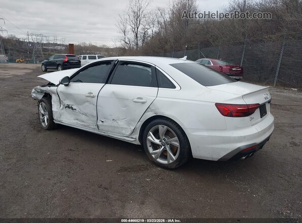 WAUB4AF46LA041502 2020 AUDI S4 Белый Задняя левая четверть