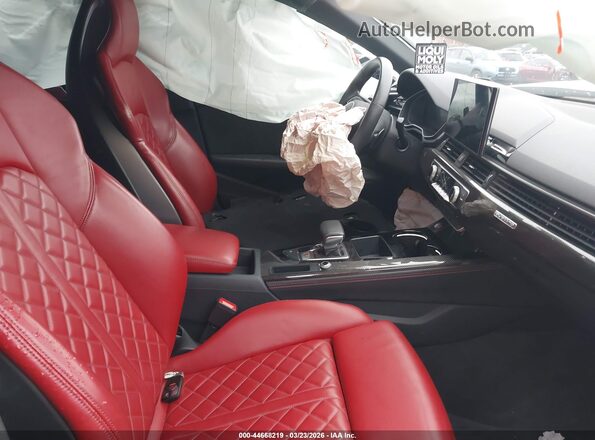 WAUB4AF46LA041502 2020 AUDI S4 Белый Вид салона спереди