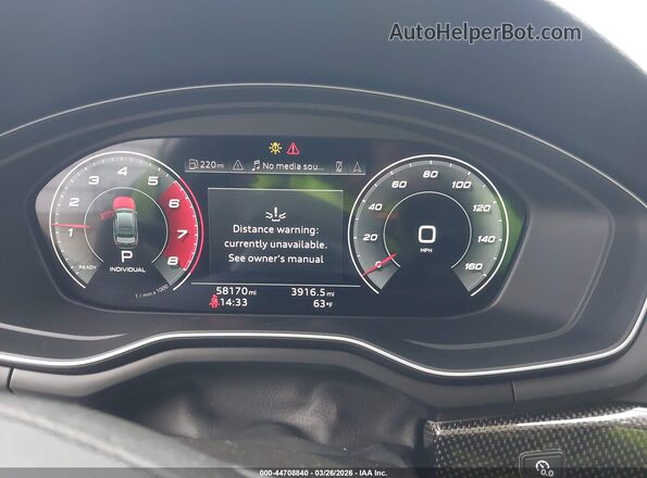 WAUB4AF47MA041946 2021 AUDI S4 Серый Вид задних сидений