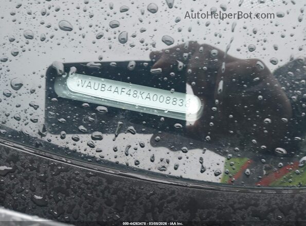 WAUB4AF48KA008838 2019 AUDI S4 Gray 
