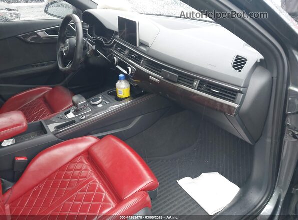 WAUB4AF48KA008838 2019 AUDI S4 Gray Вид салону спереду