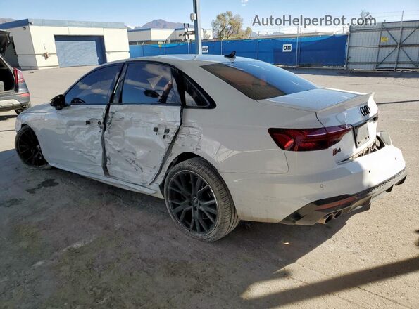 WAUB4AF49NA050245 2022 AUDI S4 Белый Задняя левая четверть