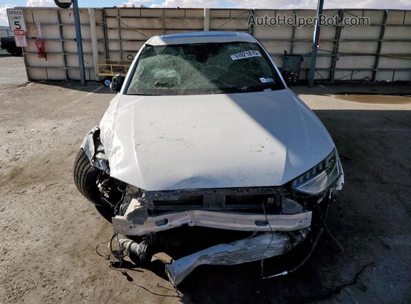 WAUB4AF49NA050245 2022 AUDI S4 Белый Вид спереди