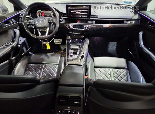WAUB4CF50MA004418 2021 AUDI S5 Black Вид панелі приладів