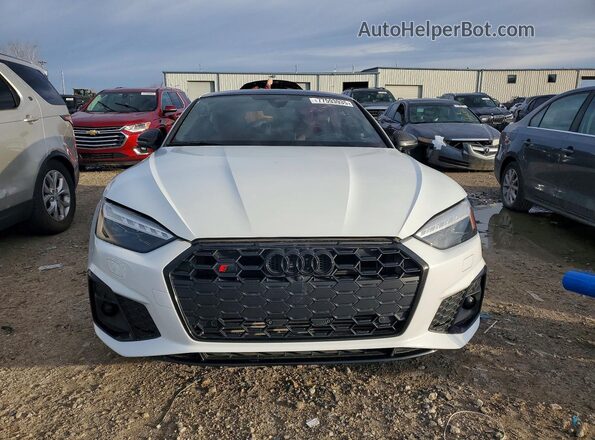 WAUB4CF52NA011646 2022 AUDI S5 White Widok z przodu