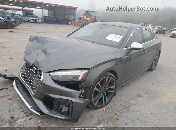 WAUB4CF59PA006589 2023 AUDI S5 Gray Vista tres cuartos delantera izquierda