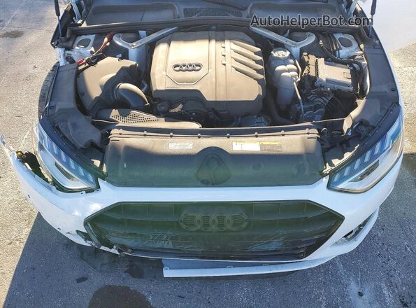 WAUBBAF44NN008371 2022 AUDI OTHER White უკანა სალონის ხედი