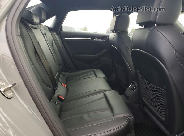 WAUBEGFF9LA105422 2020 AUDI OTHER Gray Vista de los asientos traseros