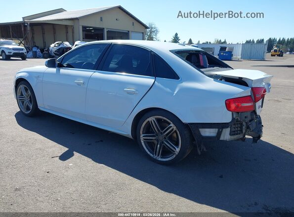 WAUBGAFL0GA001792 2016 AUDI S4 White Задня ліва чверть