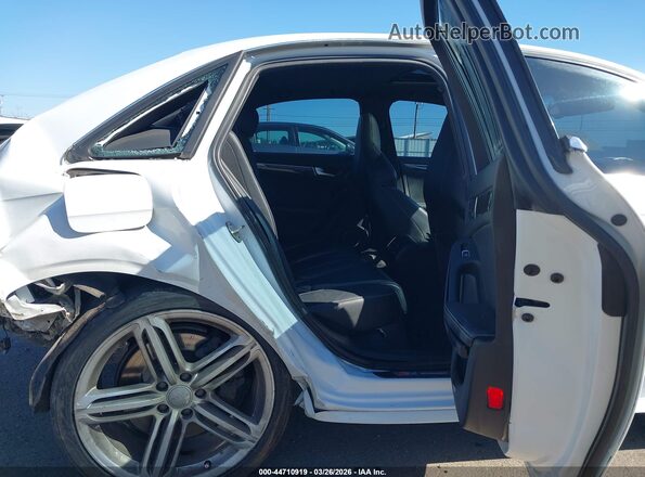 WAUBGAFL0GA001792 2016 AUDI S4 White Вид наклейки з VIN-кодом