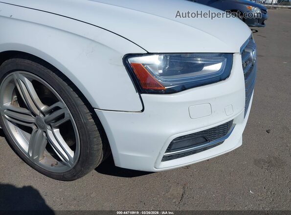 WAUBGAFL0GA001792 2016 AUDI S4 White 