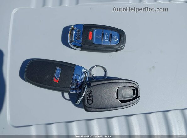 WAUBGAFL0GA001792 2016 AUDI S4 White Вид панелі приладів