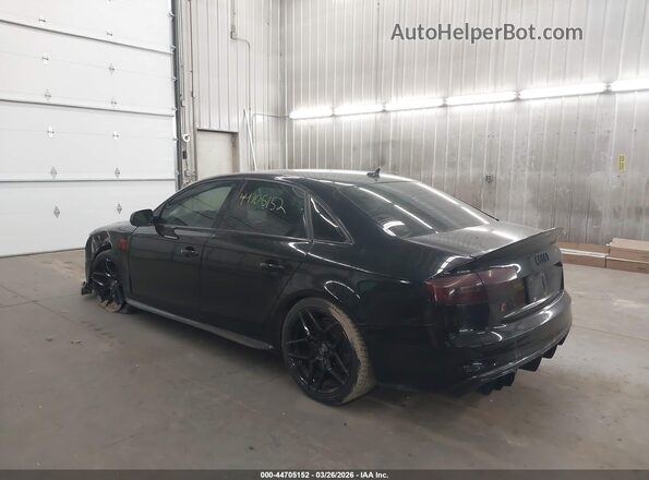 WAUBGAFL5GA009600 2016 AUDI S4 Черный Задняя левая четверть