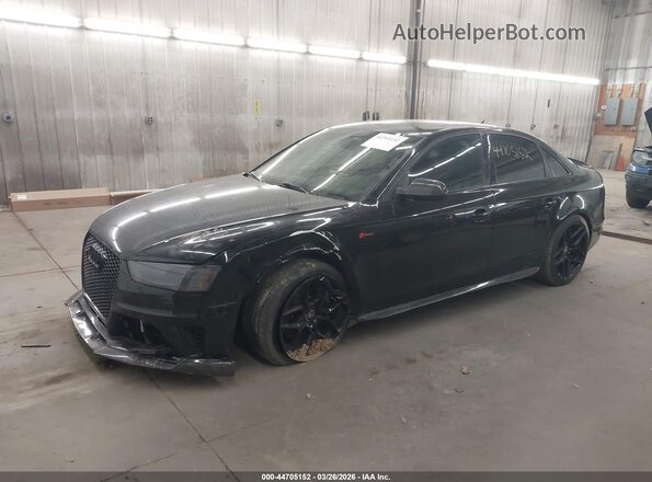 WAUBGAFL5GA009600 2016 AUDI S4 Черный Передняя левая четверть