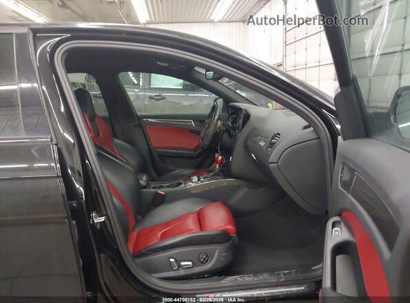 WAUBGAFL5GA009600 2016 AUDI S4 Черный Вид салона спереди