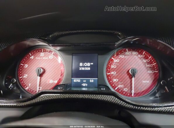 WAUBGAFL5GA009600 2016 AUDI S4 Черный Вид задних сидений