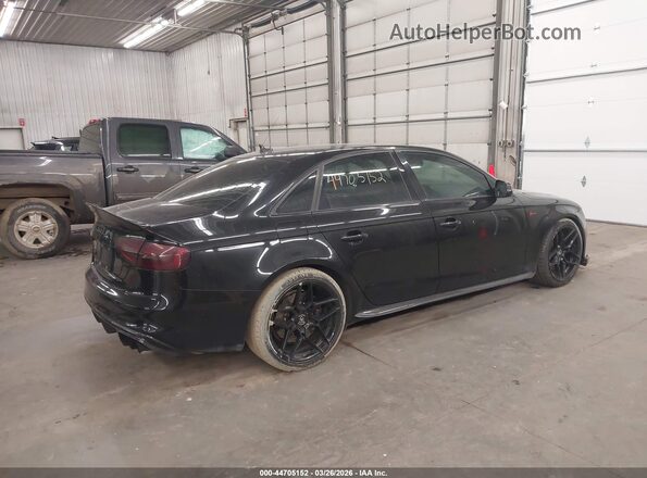 WAUBGAFL5GA009600 2016 AUDI S4 Черный Задняя правая четверть
