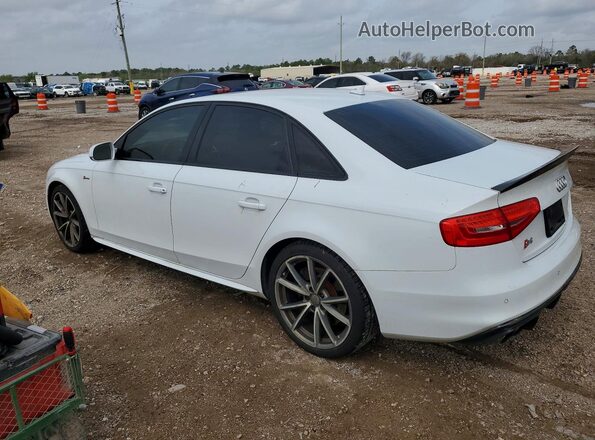 WAUBGAFL9GA002214 2016 AUDI S4 White Задня ліва чверть
