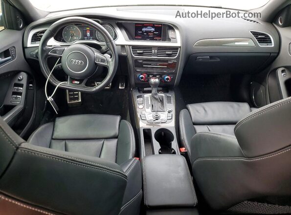 WAUBGAFL9GA002214 2016 AUDI S4 White Вид панелі приладів