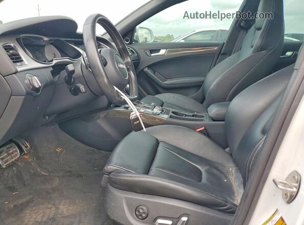 WAUBGAFL9GA002214 2016 AUDI S4 White Вид салону спереду