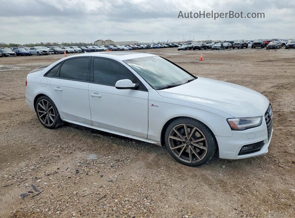 WAUBGAFL9GA002214 2016 AUDI S4 White Передня права чверть