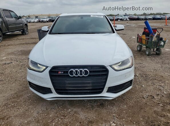 WAUBGAFL9GA002214 2016 AUDI S4 White Вид спереду