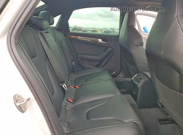 WAUBGAFL9GA002214 2016 AUDI S4 White Вид задніх сидінь