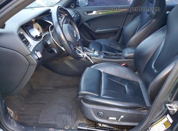 WAUBGAFLXGA009365 2016 AUDI S4 Серый Вид салона спереди