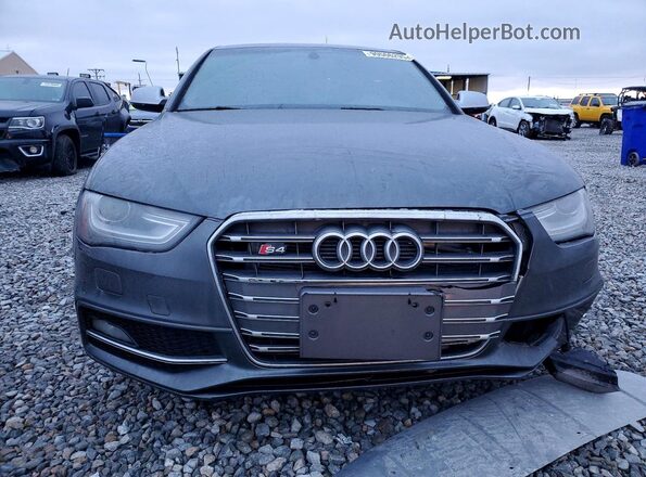 WAUBGAFLXGA009365 2016 AUDI S4 Серый Вид спереди