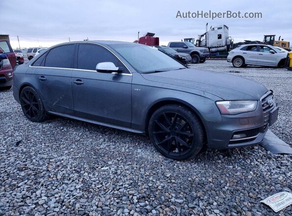 WAUBGAFLXGA009365 2016 AUDI S4 Серый Передняя правая четверть