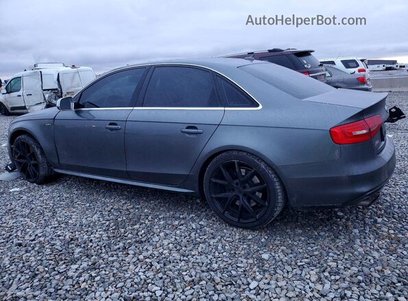 WAUBGAFLXGA009365 2016 AUDI S4 Серый Задняя левая четверть