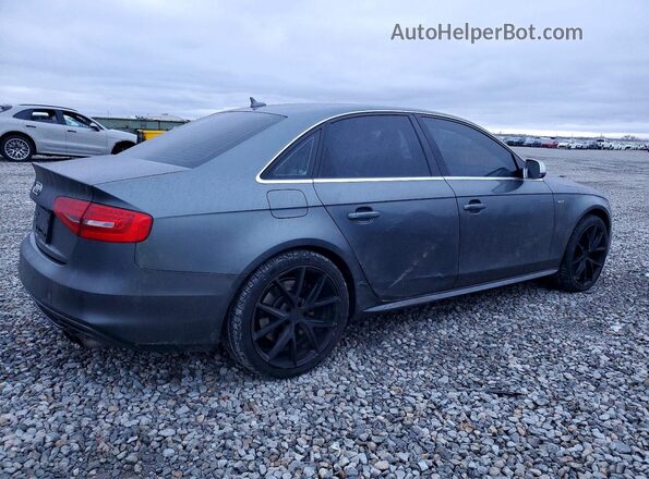 WAUBGAFLXGA009365 2016 AUDI S4 Серый Задняя правая четверть