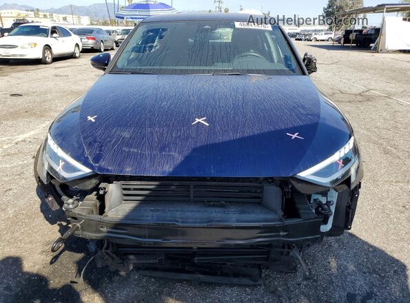 WAUBUDGY3NA076987 2022 AUDI OTHER Blue Vista frontal