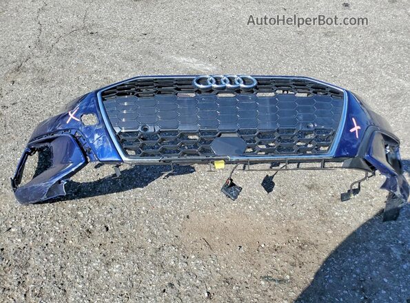 WAUBUDGY3NA076987 2022 AUDI OTHER Blue Vista del compartimento del motor