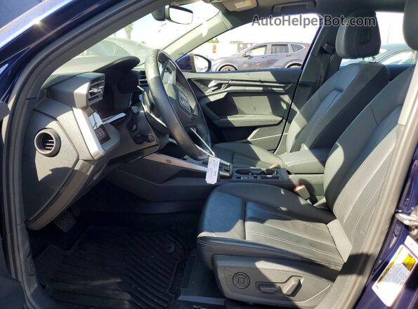 WAUBUDGY3NA076987 2022 AUDI OTHER Blue Vista interior delantera
