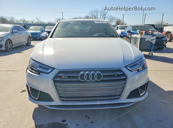WAUC4AF41KA013691 2019 AUDI S4 White Vista frontal