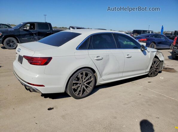 WAUC4AF41KA013691 2019 AUDI S4 White Trasero derecho