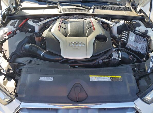 WAUC4AF41KA013691 2019 AUDI S4 White Vista interior trasera