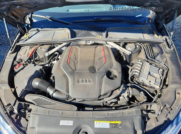WAUC4AF42NA019844 2022 AUDI S4 Blue Vista interior trasera