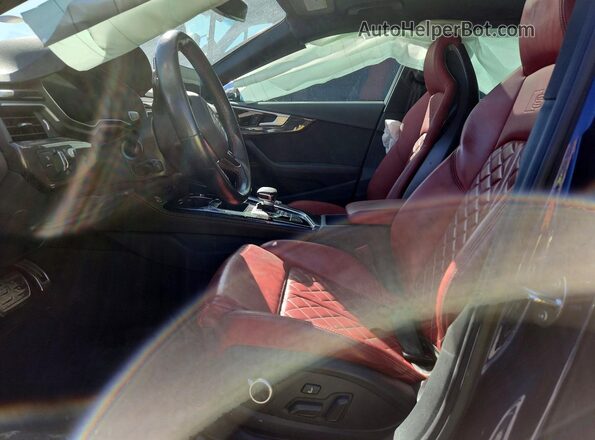 WAUC4AF42NA019844 2022 AUDI S4 Blue Vista interior delantera
