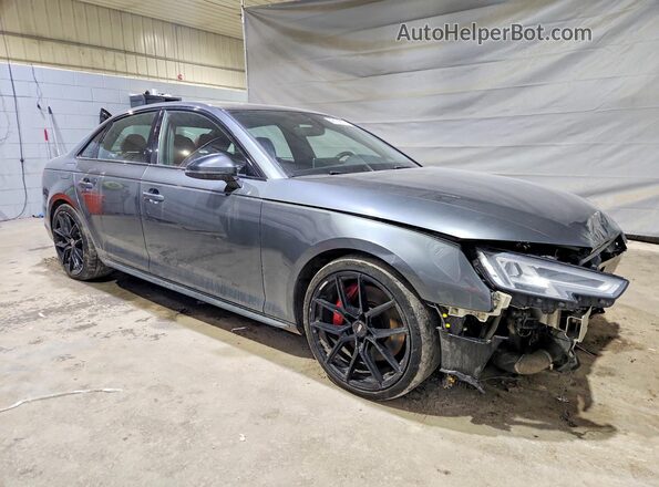WAUC4AF45KA009949 2019 AUDI S4 Gray Przód prawy