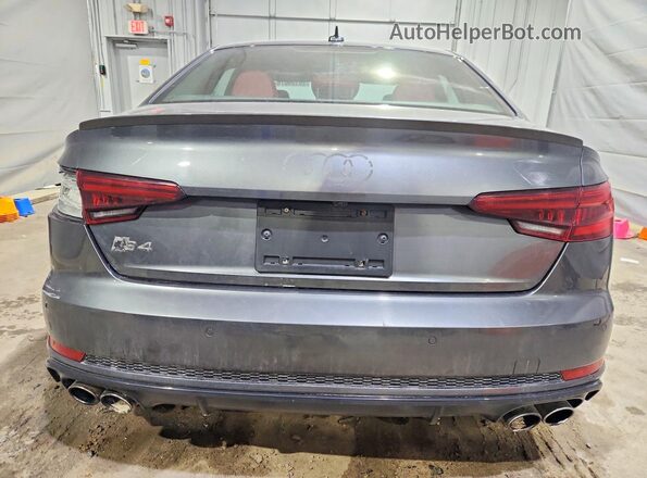 WAUC4AF45KA009949 2019 AUDI S4 Gray Widok z tyłu